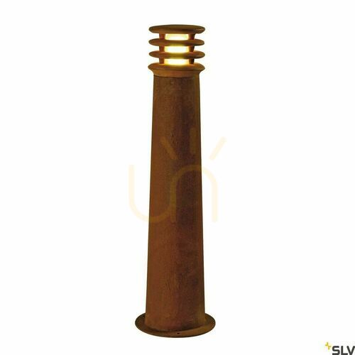 Skontrolujte Vonkajšie stĺpikové svietidlo SLV RUSTY 70 hrdzavé 11 W IP55 229021