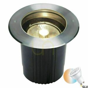 Vonkajšie zapustené svietidlo SLV DASAR ES111 nerez 316 IP67 75W 229230 small 0