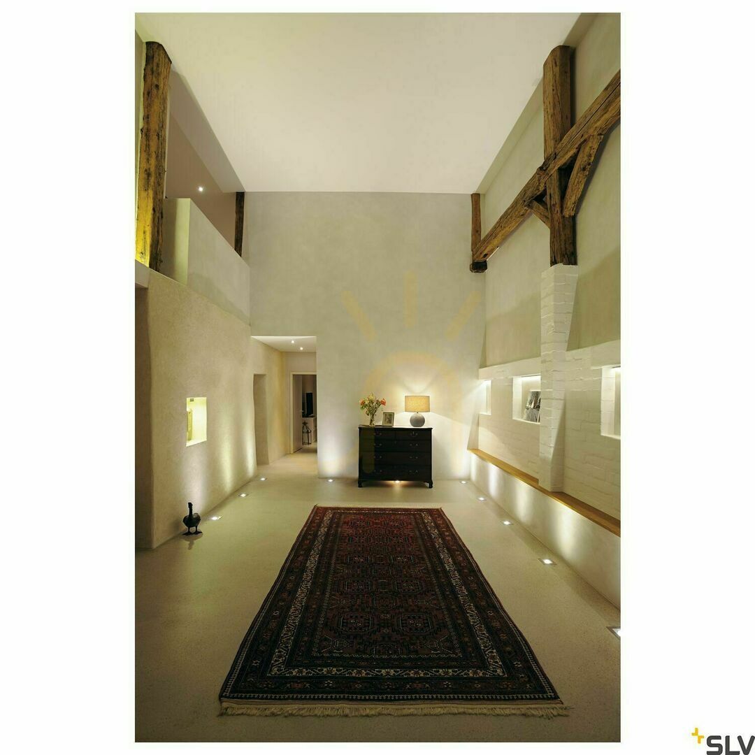 Náhľad Vonkajšie zapustené svietidlo SLV DASAR SQUARE GU10 nerez 35W IP67 229374 Vonkajšie zapustené svietidlo SLV DASAR SQUARE GU10 nerez 35W IP67 229374
