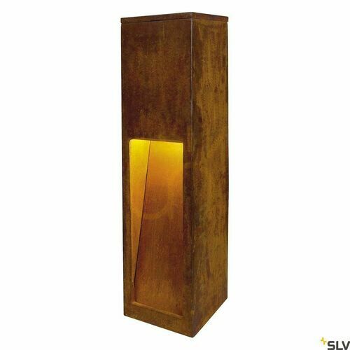 Skontrolujte Vonkajšie stĺpikové svietidlo SLV RUSTY SLOT 50 hrdzavé IP44 11W 229410