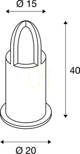 Vonkajšie stĺpikové svietidlo SLV RUSTY CONE 40 hrdzavá oceľ FeCSi E27 11W IP54 229431 small 3