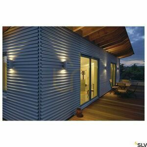 Vonkajšie nástenné svietidlo SLV THEO sivé 35W IP44 hore-dole 229532 small 3