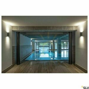 Vonkajšie nástenné svietidlo SLV BIG THEO antracit IP44 229575 small 2