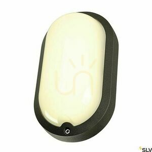 Vonkajšie nástenné svietidlo SLV TERANG 2 antracit LED 11W 3000K IP44 229935 small 1