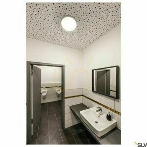 Vonkajšie stropné svietidlo SLV AINOS antracit 22W 3000K IP44 30 cm 229975 small 5