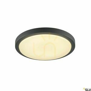 Vonkajšie stropné svietidlo SLV AINOS antracit 22W 3000K IP44 30 cm 229975 small 0