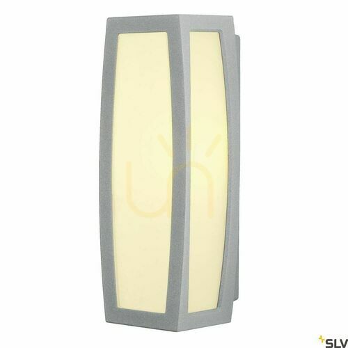 Skontrolujte Vonkajšie nástenné svietidlo SLV MERIDIAN BOX sivé 25W IP54 snímač pohybu 230084