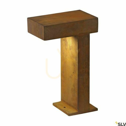 Skontrolujte Vonkajšie stĺpikové svietidlo SLV RUSTY PATHLIGHT hrdzavé 9 W IP44 230090