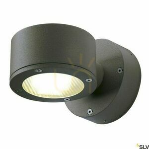 Vonkajšie nástenné svietidlo SLV SITRA antracit IP44 9W 230355 small 0