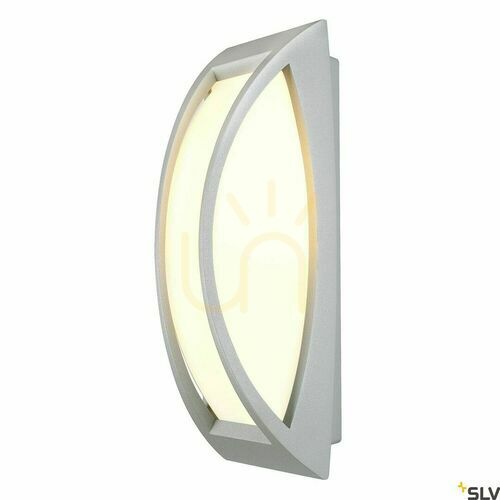 Skontrolujte Vonkajšie nástenné svietidlo SLV MERIDIAN 2 sivé IP54 25 W 230444