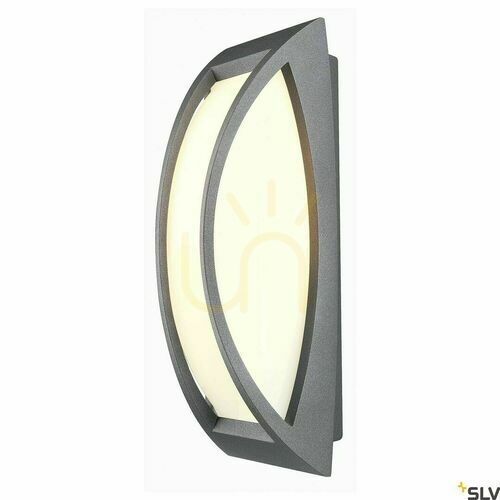 Skontrolujte Vonkajšie nástenné svietidlo SLV MERIDIAN 2 antracit IP54 25W 230445