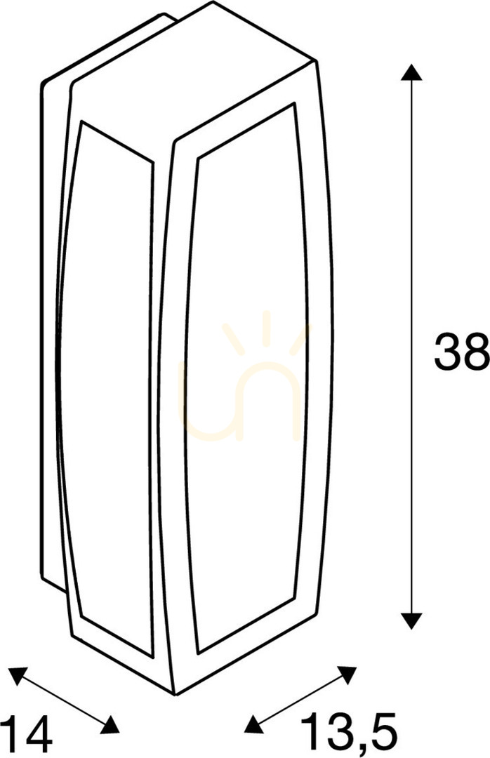 Šou Vonkajšie stropné svietidlo SLV MERIDIAN BOX 2 hrdzavé IP54 25W 230657 Vonkajšie stropné svietidlo SLV MERIDIAN BOX 2 hrdzavé IP54 25W 230657