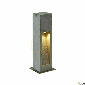 Vonkajšie stĺpikové svietidlo SLV ARROCK STONE čadič 9W 3000K 231370 small 0