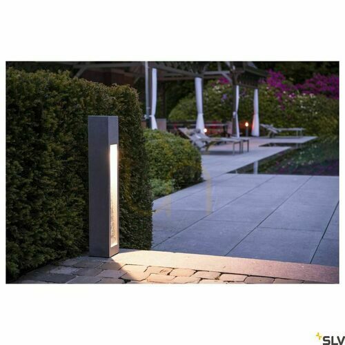 Skontrolujte Vonkajšie stĺpikové svietidlo SLV ARROCK STONE čadič 9W 3000K 231371