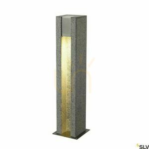 Vonkajšie stĺpikové svietidlo SLV ARROCK Slot sivá žula 4W IP44 231440 small 7