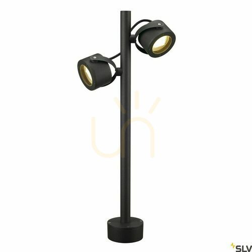 Skontrolujte Vonkajšie stĺpikové svietidlo SLV SITRA SL 360 antracit 9W IP44 231505
