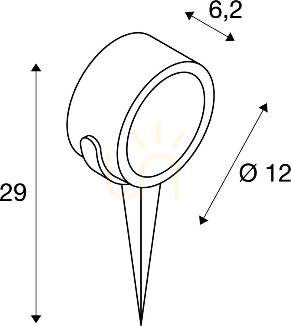 Náhľad Vonkajšie bodové svietidlo SLV SITRA 360 SPIKE antracit 9W IP44 231525 Vonkajšie bodové svietidlo SLV SITRA 360 SPIKE antracit 9W IP44 231525
