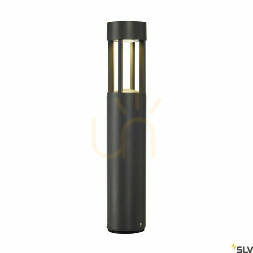 Skontrolujte Vonkajšie stĺpikové svietidlo SLV SLOTS 45 antracit 4,5 W 3000 K IP44 231815