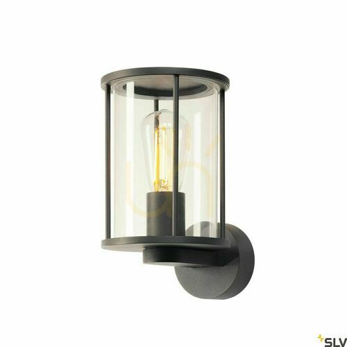 Skontrolujte Vonkajšie nástenné svietidlo SLV PHOTONIA antracit IP55 E27 60 W 232045