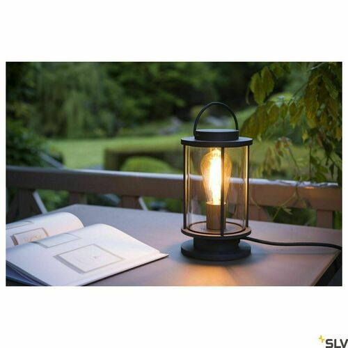 Skontrolujte Vonkajšia stolová lampa SLV PHOTONIA antracit E27 IP44 232095