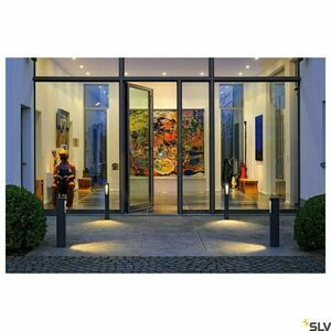 Vonkajšie stĺpikové svietidlo SLV SLOTBOX 70, antracitové, LED 8,7 W, 3000 K, IP44, 232145 small 1