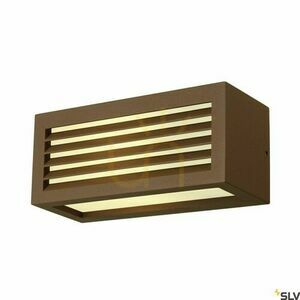 Vonkajšie nástenné svietidlo SLV BOX-L hrdzavé 18 W IP44 232497 small 0