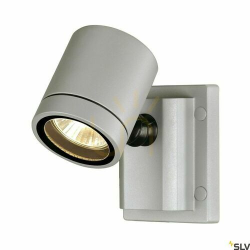 Skontrolujte Vonkajšie nástenné svietidlo SLV MYRA WALL sivé IP55 50W 233104