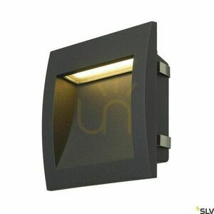 Vonkajšie zapustené svietidlo SLV DOWNUNDER OUT LED L antracit 4W IP55 233615 small 0