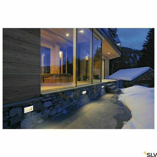Skontrolujte Vonkajšie zapustené nástenné svietidlo SLV BRICK LED nerez 9,5W 3000K IP65 233660