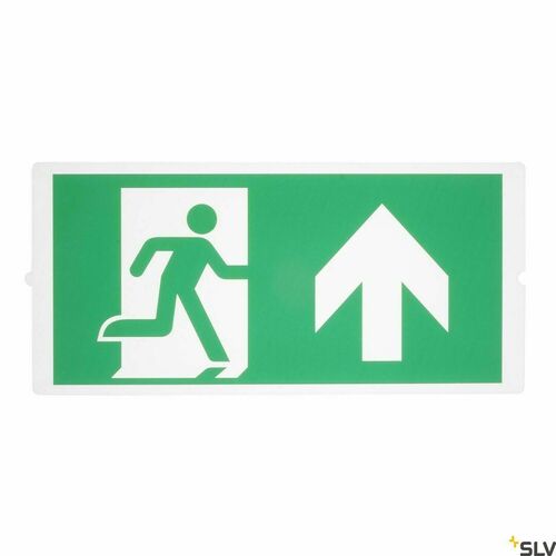 Skontrolujte Piktogram SLV k núdzovému svietidlu P-LIGHT zelený 3-dielna súprava 35,3 x 16,5 cm 240009