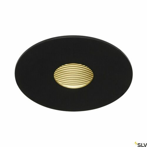 Skontrolujte Zapustené svietidlo SLV H-LIGHT 1 čierne 11 W 2700 K IP20 114480