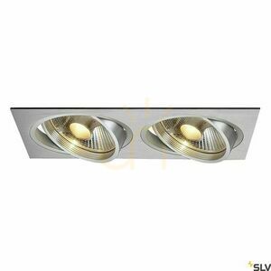 Zapustené svietidlo SLV NEW TRIA ES111 2x75W hliník 111382 small 0