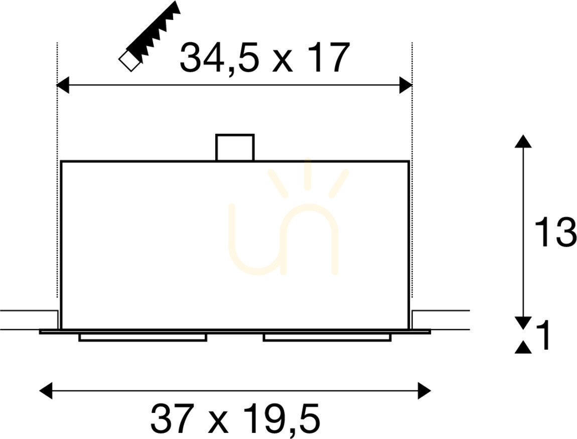 Šou Zapustené svietidlo SLV KADUX 2 ES111 biele 75 W 230 V 115551 Zapustené svietidlo SLV KADUX 2 ES111 biele 75 W 230 V 115551