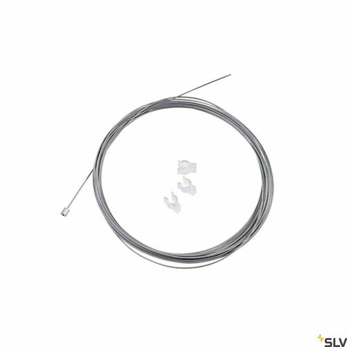 Skontrolujte Oceľové závesné lanko SLV 5 m 1,5 mm konektor + 3 svorky strieborné 961037