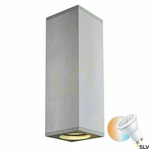 Nástenné svietidlo SLV THEO Up/Down GU10 hliník 50 W 230 V 1000329 small 0