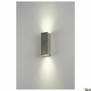 Nástenné svietidlo SLV THEO Up/Down GU10 hliník 50 W 230 V 1000329 small 1
