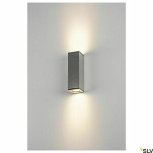 Vonkajšie nástenné svietidlo SLV THEO Up/Down strieborné 35 W IP44 1000331 small 2