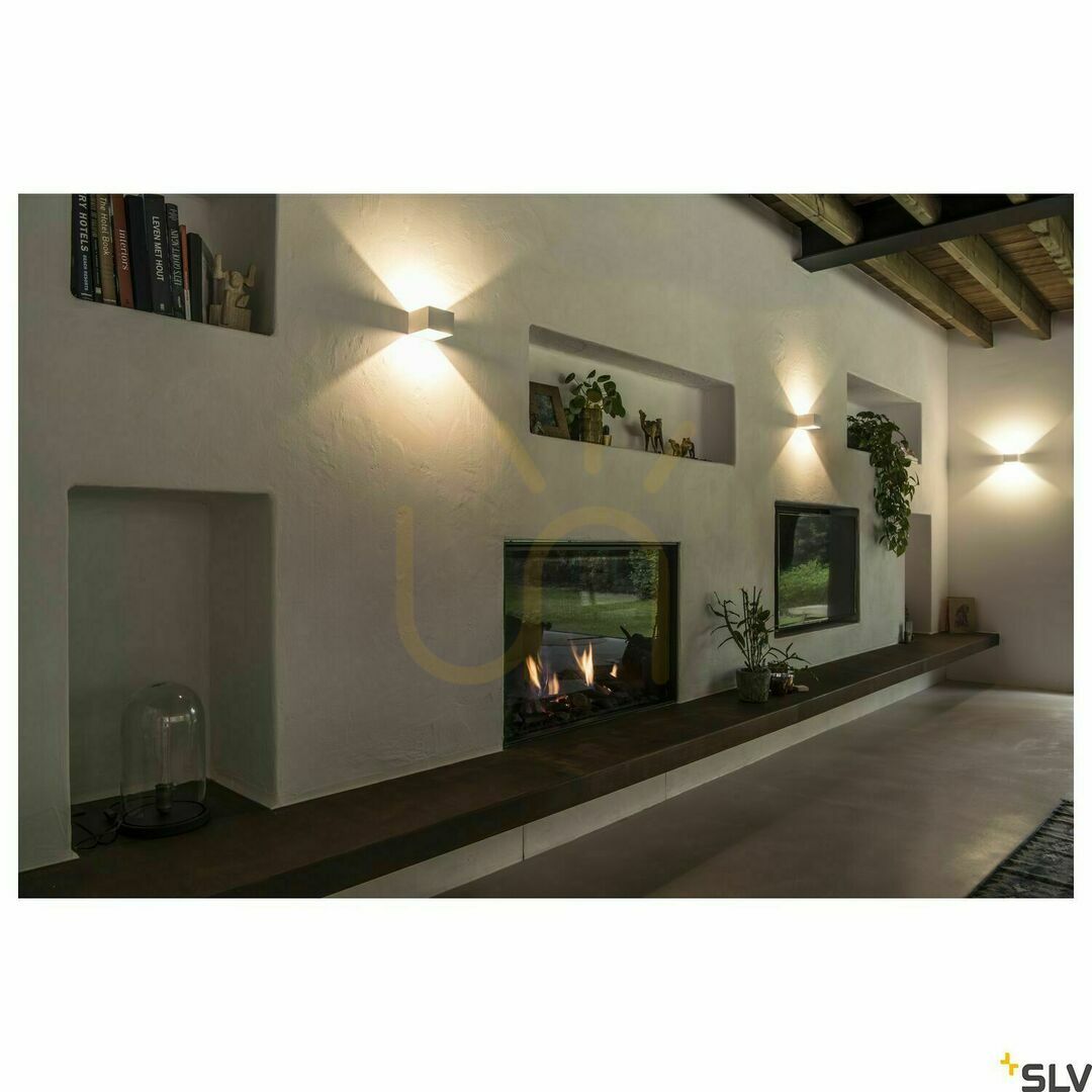 Displej Nástenné svietidlo SLV LOGS IN biele 11 W Dim-to-Warm 2000–3000 K 1000639 Nástenné svietidlo SLV LOGS IN biele 11 W Dim-to-Warm 2000–3000 K 1000639