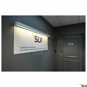 Nástenné svietidlo SLV Q-LINE 1000668 biele 45W 3800lm 3000K 142,5 cm small 3