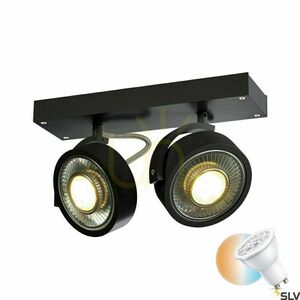 Zapustené svietidlo SLV KALU čierne QPAR111 GU10 75W 1000703 small 0