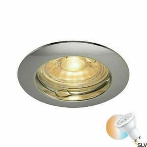 Zapustené svietidlo SLV PIKA QPAR51 chróm 50W 230V 1000715 small 0