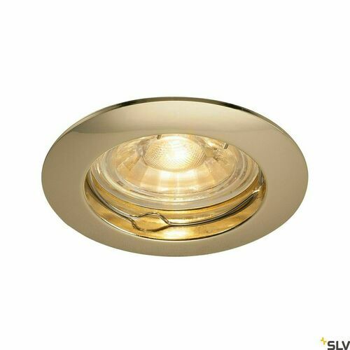 Skontrolujte Zapustené svietidlo SLV PIKA 1000716 mosadz GU10 50 W 230 V