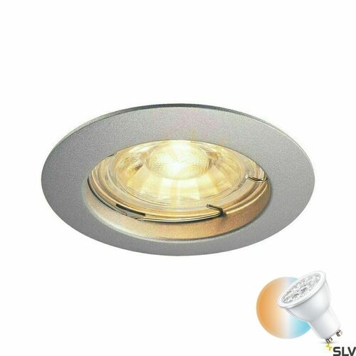 Skontrolujte Zapustené svietidlo SLV PIKA QPAR51 sivé 50 W 230 V 1000717