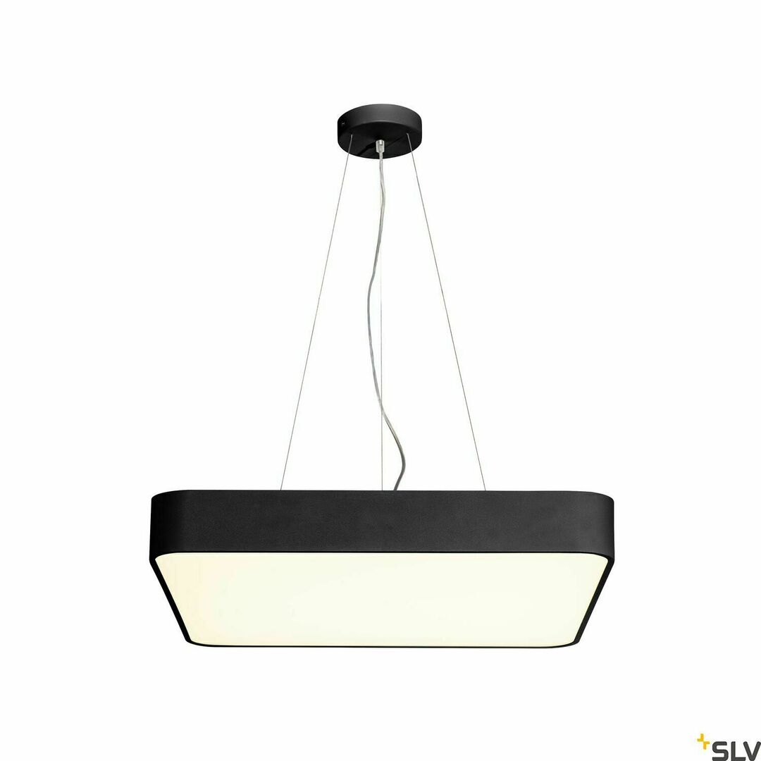 vyhliadka Stropné svietidlo SLV MEDO 60 Square čierne LED 39W 3000K 3800lm 1000725 Stropné svietidlo SLV MEDO 60 Square čierne LED 39W 3000K 3800lm 1000725