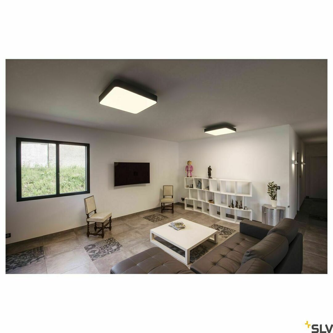 Displej Stropné svietidlo SLV MEDO 60 Square čierne LED 39W 3000K 3800lm 1000725 Stropné svietidlo SLV MEDO 60 Square čierne LED 39W 3000K 3800lm 1000725