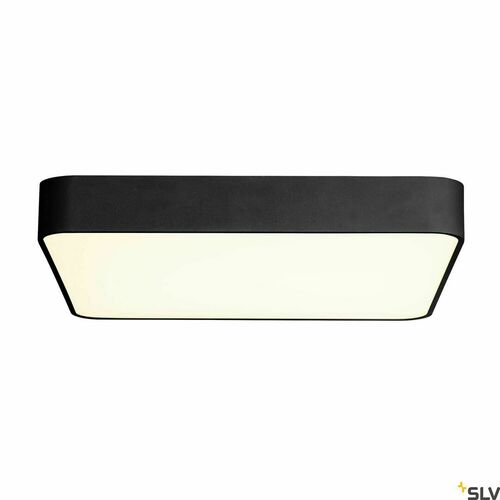 Skontrolujte Stropné svietidlo SLV MEDO 60 Square čierne LED 39W 3000K 3800lm 1000725