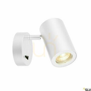 Stropné nástenné svietidlo SLV ENOLA_B GU10 biele 50 W 1000730 small 2