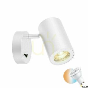 Stropné nástenné svietidlo SLV ENOLA_B GU10 biele 50 W 1000730 small 0