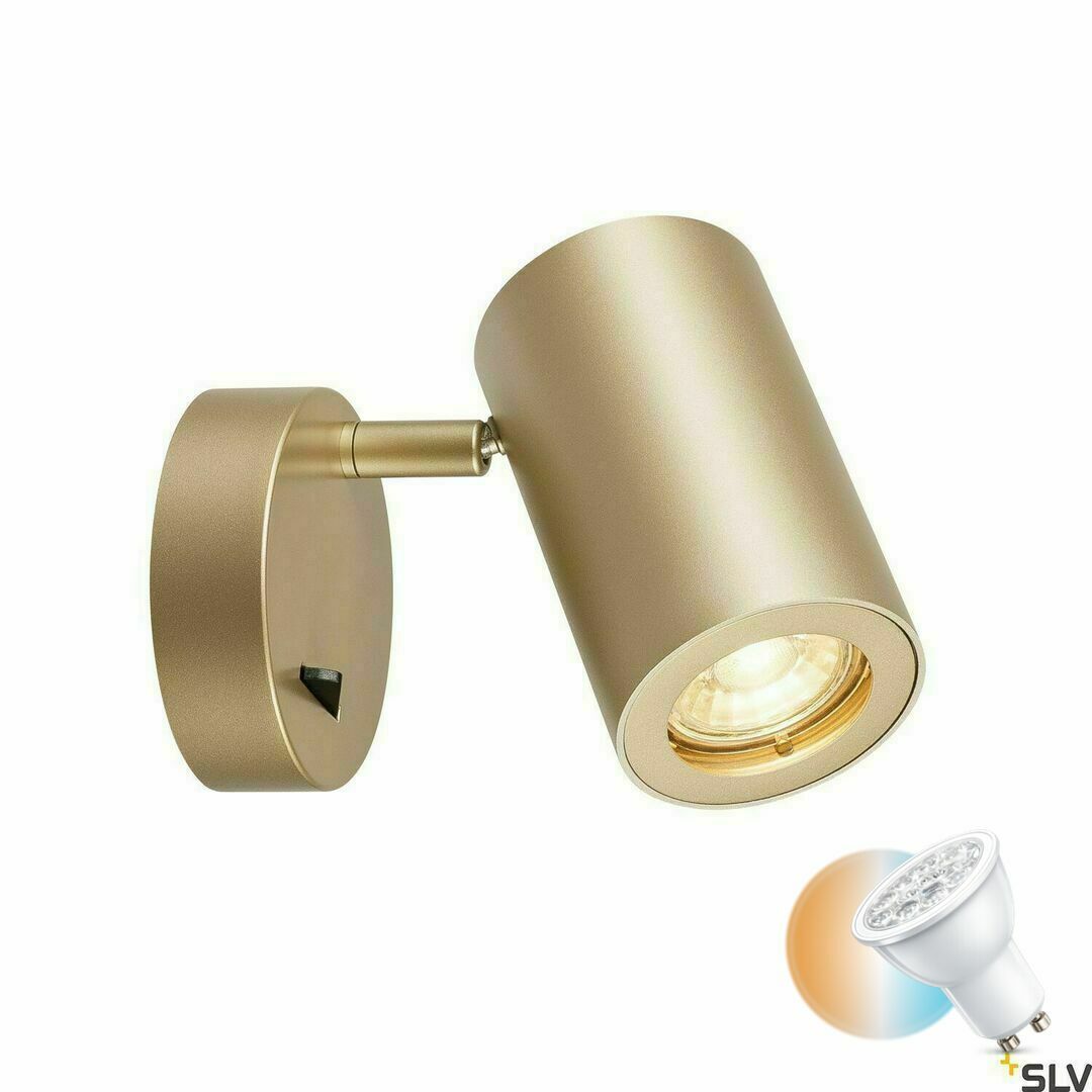 Skontrolujte Stropné svietidlo SLV ENOLA_B zlaté GU10 50 W 230 V 1000731 Stropné svietidlo SLV ENOLA_B zlaté GU10 50 W 230 V 1000731