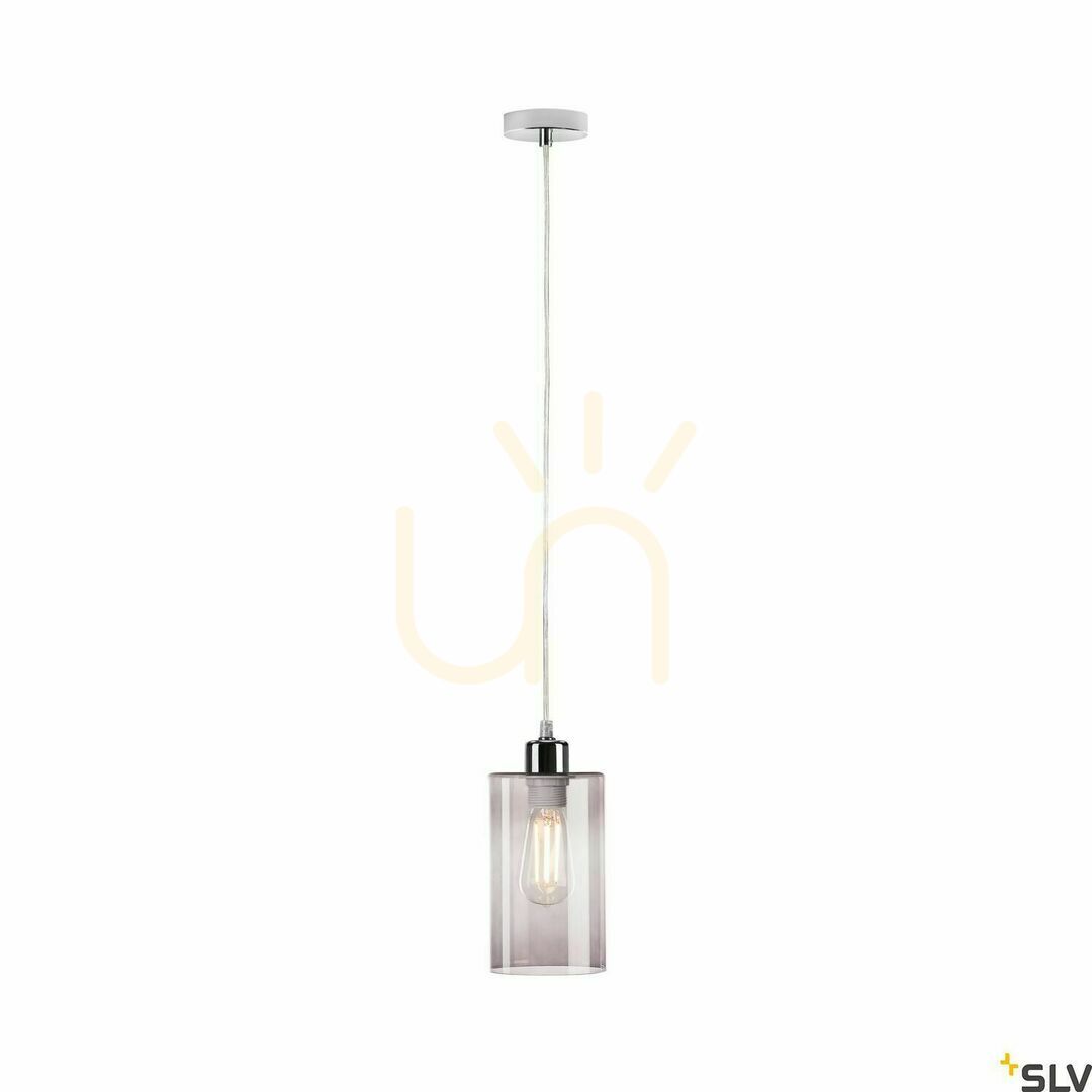 vyhliadka Tienidlo SLV FENDA sklenený valec dymové sklo 12,5x20 cm 1000773 Tienidlo SLV FENDA sklenený valec dymové sklo 12,5x20 cm 1000773